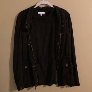 Grace & Lace Tencel jacket sz L
